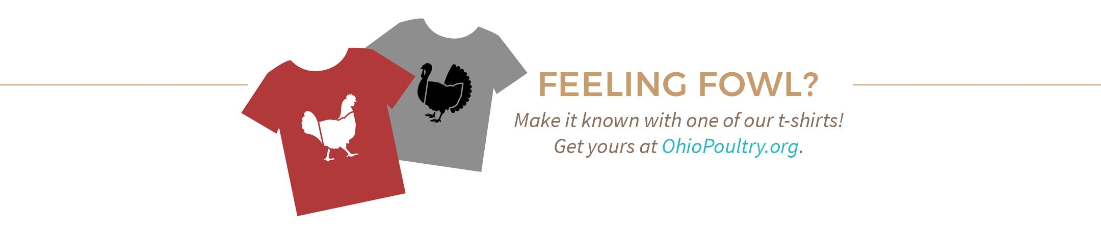 Order your Fowl t-shirts!